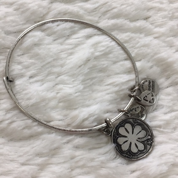 2 for $10 - Alex and Ani Four Leaf Clover Bracelet - Picture 3 of 4